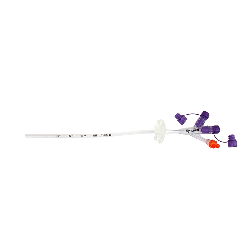 Dynarex Gastrostomy Tubes  Gastrostomy Tube - 3 port - 16fr - ENFit - 16fr -