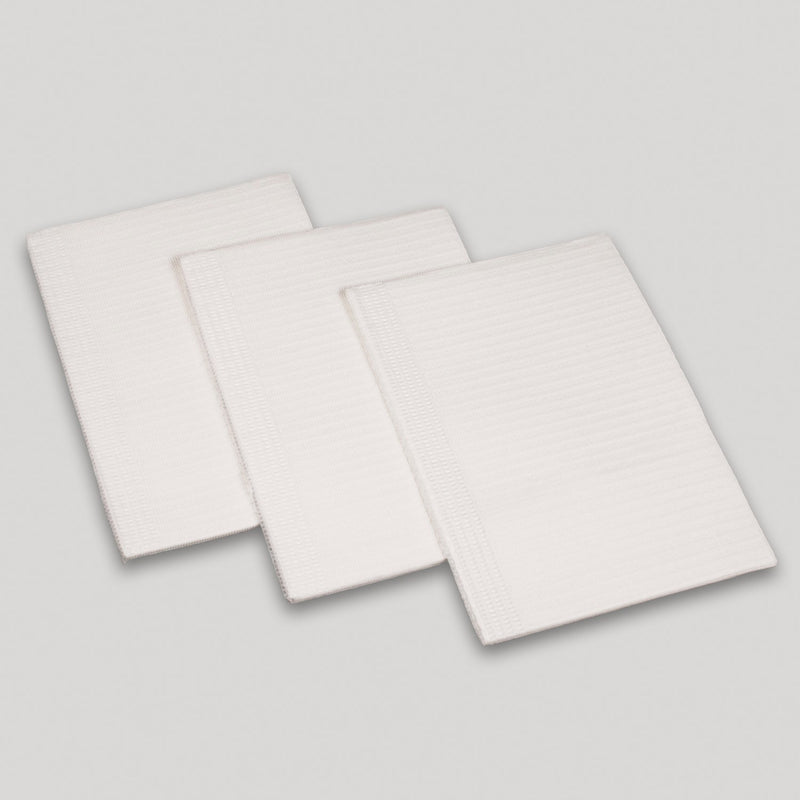Dynarex Protowels White 3ply Tissue - 13 x18 - 500/cs