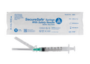 Dynarex Securesafe Hypodermic Syringes With Needles 