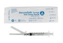 Dynarex Securesafe Hypodermic Syringes With Needles 