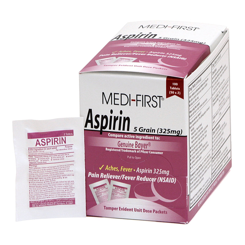 Medique Products Medi-First Aspirin (24/CS) 