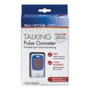 SmartHeart Fingertip Pulse Oximeter, Talking Blood Oxygen Saturation Monitor (Case of 24)