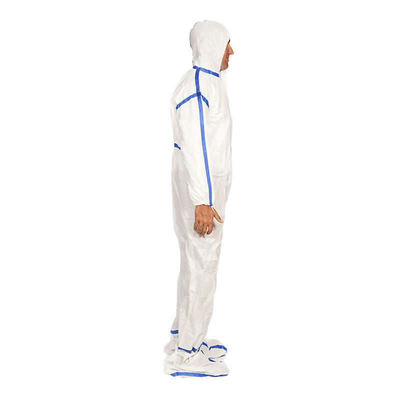 TrueCare Biomedix Cleanroom Coverall with Hood and Boot Covers (Case of 20)
