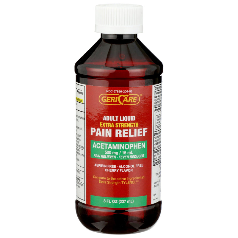 Geri-Care Acetaminophen Pain Relief, 8 fl. oz. (Case of 24)