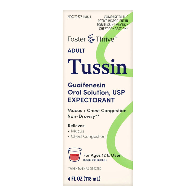 Thrive & Foster Guaifenesin Cold and Cough Relief (Each)