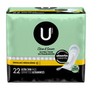 U by Kotex Security Ultra Thin Pad, Regular Absorbency (176/CS)