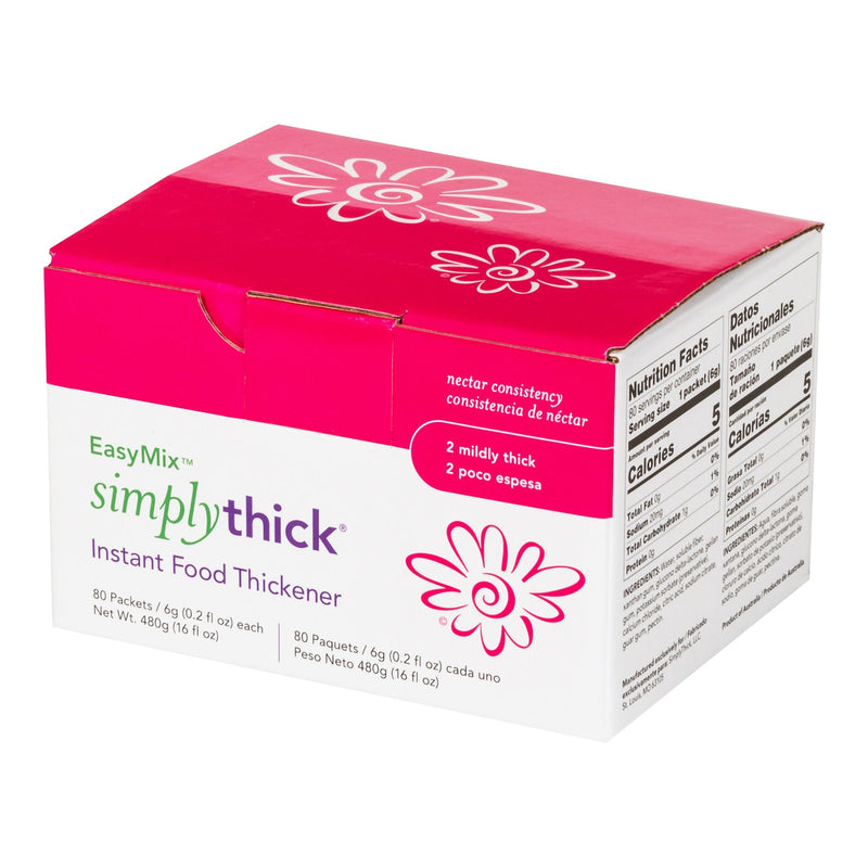 Simply Thick SimplyThick Easy Mix Nectar Consistency Food and Beverage Thickener (80/CS) 