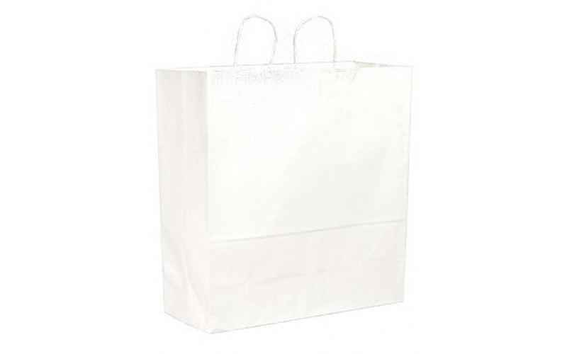 Shopping Bag Duro Cargo White Virgin Paper (Box of 200)