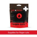 Med Packs First Aid Kit for Finger Cuts – Emergency Supplies in Portable Pouch 