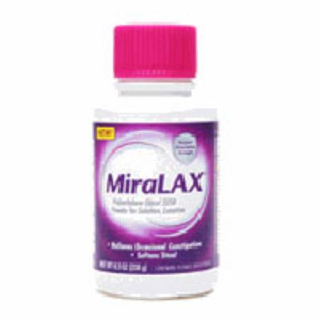 MiraLAX Polyethylene Glycol 3350 Laxative (Each) 