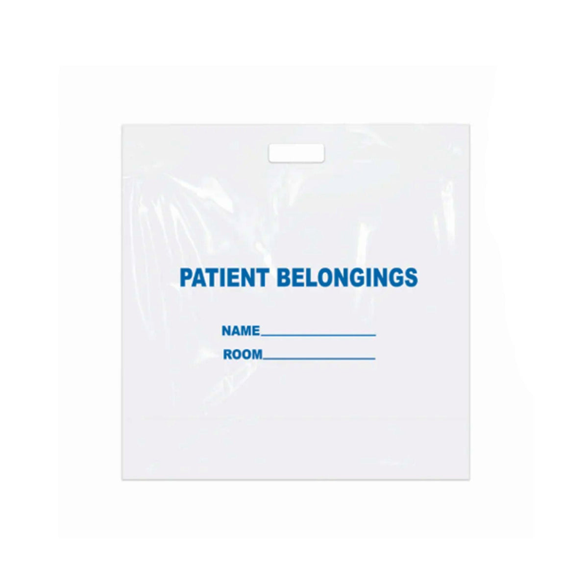 DawnMist Plastic Handle Patient Belonging Bags (Case of 250)