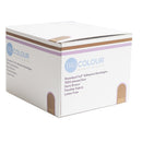 Tru-Colour Products LLC TruColour Dark Brown Adhesive Strip, 1 x 3 Inch (6000/CS) 