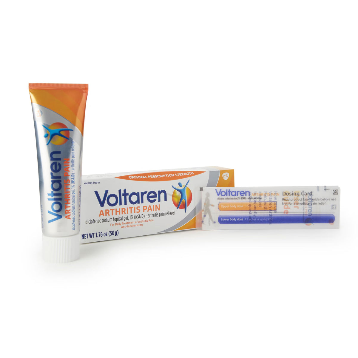Voltaren Diclofenac Sodium Topical Pain Relief, 50-gram tube (Each)
