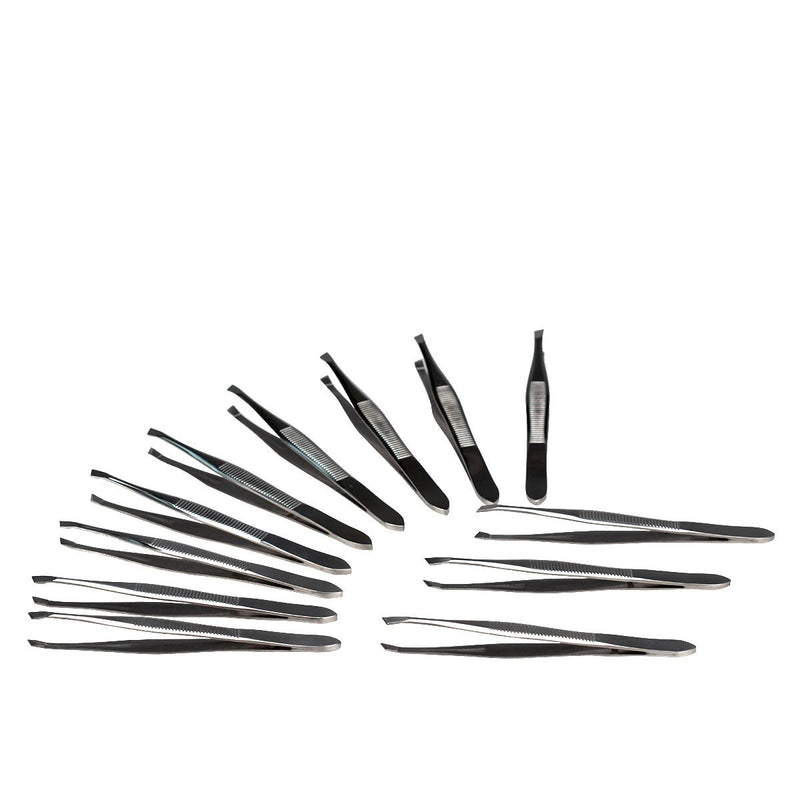 Acme United Forceps, Steel, 3.5" (12 per Bag)