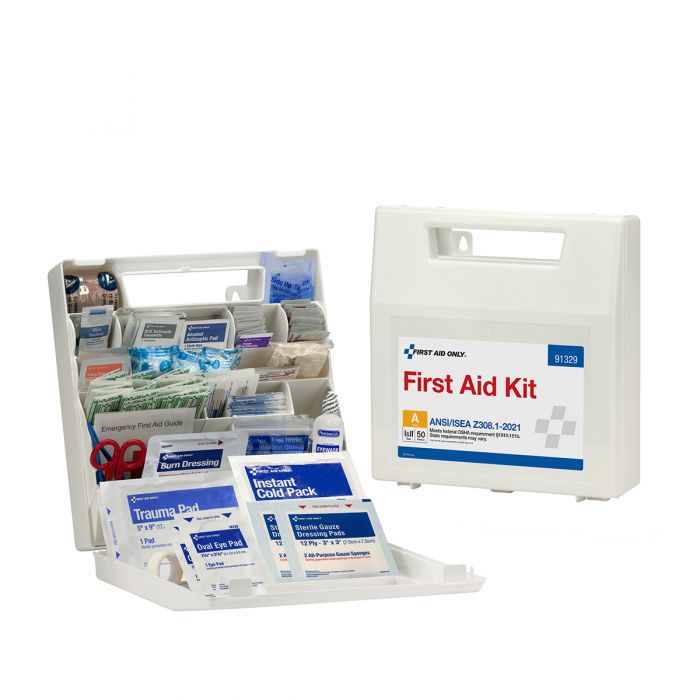 Acme United 50 Person Contractor First Aid Kit, Plastic Case