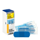 Acme United Smart Compliance Boxed Refill 1"x3" Blue Metal Detectable Bandages, 25/box
