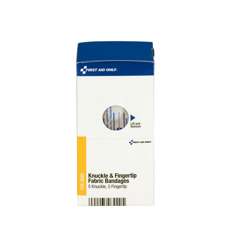 Acme United Smart Compliance Boxed Refill Assorted Fabric Bandages (5 Knuckle, 5 Fingertip)