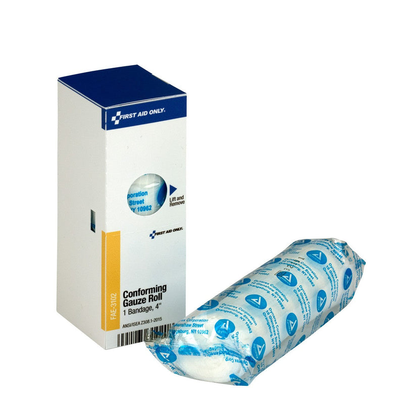 Acme United Smart Compliance Boxed Refill 4"x5yd Conforming Gauze Roll