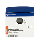 Acme United Smart Compliance Boxed Refill CPR Mask, 2 Gloves per/box
