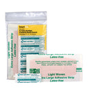Acme United Smart Compliance Boxed Refill 2"x4" Fabric Adhesive Bandages (6) , Plastic Butterfly Bandages (10)