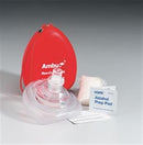 Acme United AMBU CPR Mask (EMT Grade) with Gloves and Wipes
