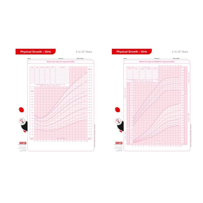 Seca Seca Growth Chart (100/PK) 