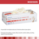 McKesson Stretch Vinyl Exam Glove, Extra Large, Ivory (Case of 1000) 