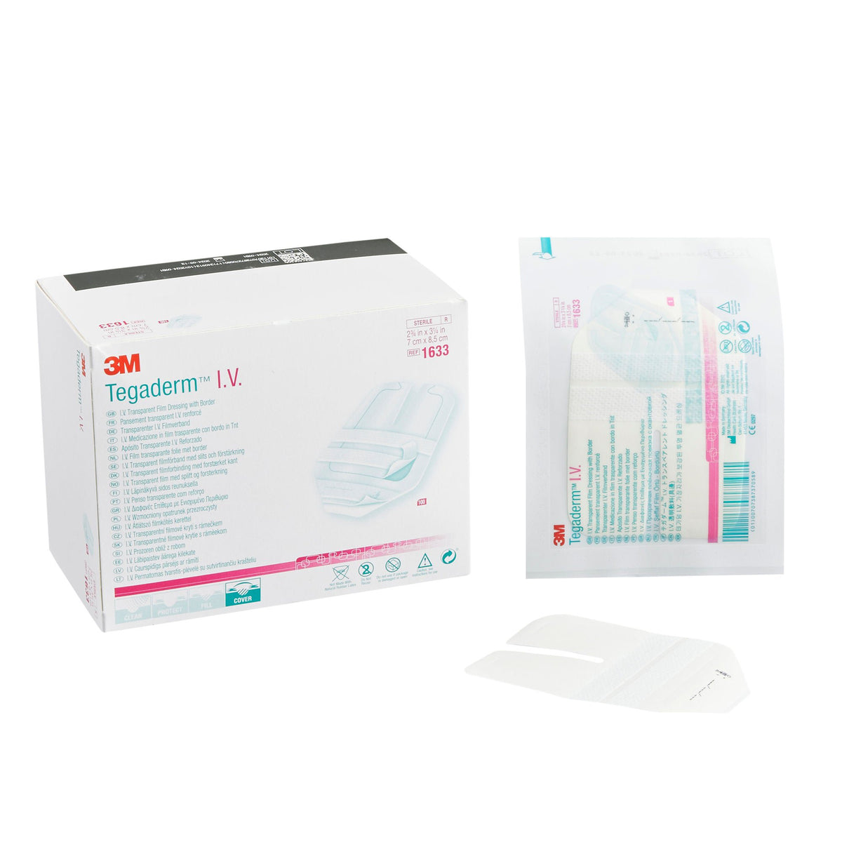 3M Tegaderm IV Dressing, 8.5 x 7 cm (Case of 400)