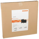 McKesson Back Support Cushion, 18 x 17 Inch, Black (Case of 4)