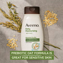 Aveeno Active Naturals Daily Moisturizing Body Wash Scented, 12-ounce Bottle