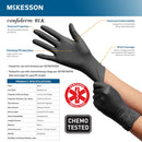 McKesson Confiderm 6.8C Nitrile Exam Glove, Extra Large, Blue (Case of 1800) 