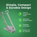 Easy To Use Products LLC Reach Right Compression Sock Aid Device, Long Shoe Horn, Dressing Hook (8/CS) 