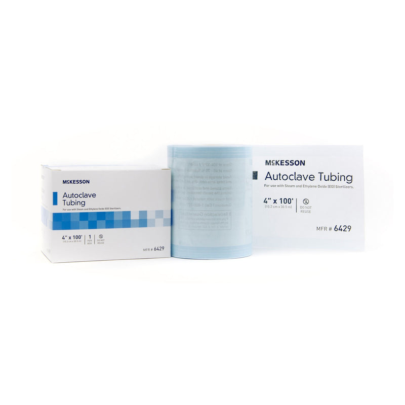 McKesson Sterilization Tubing, 4 Inch x 100 Foot (Case of 16) 