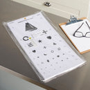 McKesson Brand McKesson Preschool Eye Test Chart (5/BG) 