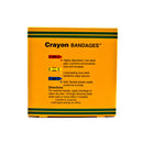 ASO LLC ASO Kid Design (Assorted Crayon) Adhesive Strip, 3/4 x 3 Inch (1200/CS) 