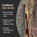Brazos Hawthorn Rustic Walking Stick, 58-Inch Height (Each)