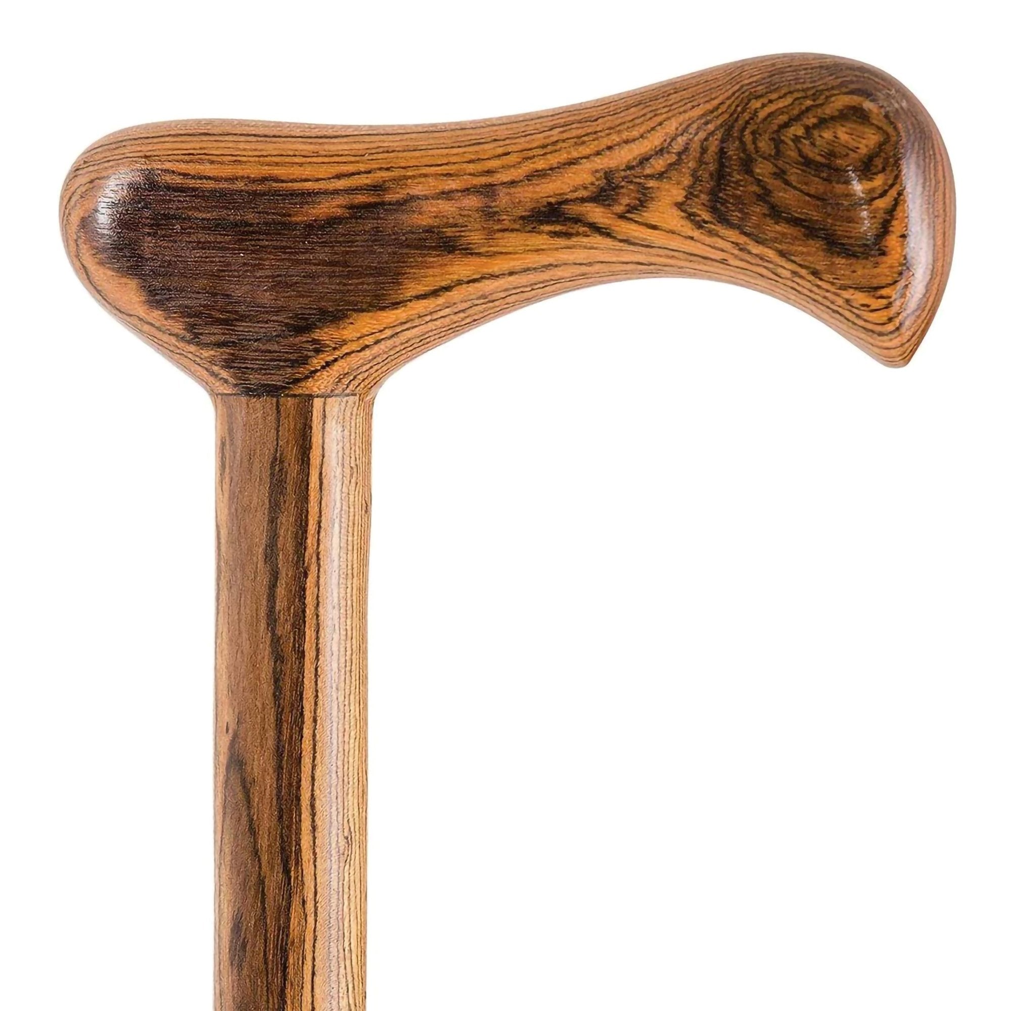 Mabis Healthcare Brazos Twisted Bocote Cane with T-Handle, 37-Inch Height 