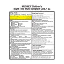 RB Health US LLC Mucinex Children's Night Time Multi-Symptom Cold Liquid Very Berry Flavor 