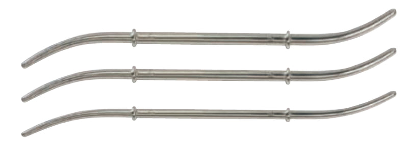 BR Surgical HANK Uterine Dilators, double-ended, set of 6 (sizes 3mm - 6.6mm)