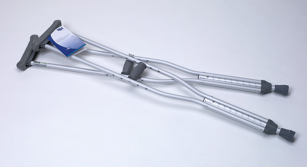 Graham-Field Imco Brand Crutches  IMCO Brand Aluminum Crutches, Tall, Adjustable