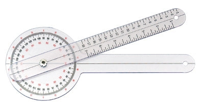 Graham-Field Orthopedic Goniometer  Goniometer Orthoped Plastc 12" Grafco