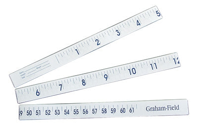 Graham-Field Grafco Paper Infant Tape Measure  Paper Infant Tape Measure Grafco, 1000/Bx, 36"/1M