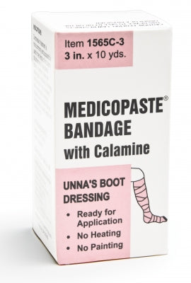Graham-Field Medicopaste Bandage  3"; X 10 Yds., With Calamine
