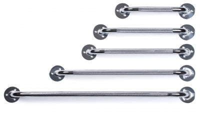 Graham-Field Grab Bars  Lumex 16" Chrome Grab Bar, Knurled
