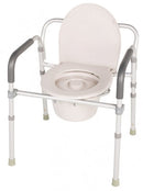 Graham-Field Bathroom Safety  2195KD-2 - Folding Aluminum Commode Lumex