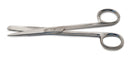 Graham-Field Operating Scissors, Curved  Sharp/Blunt 5-1/2" Grafco