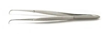 Graham-Field Eye Dressing Forceps - Full Curved, 4" 