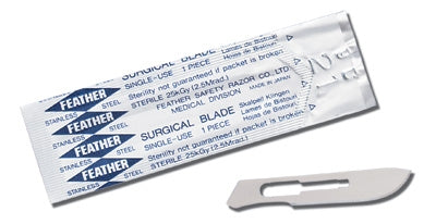 Graham-Field Feather Sterile Surgical Blades  Feather  Conventional Sterile Stainless Steel Surg