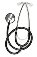 Graham-Field Lightweight Single Head Stethoscope  Lightweight Single Head Stethoscope - Black
