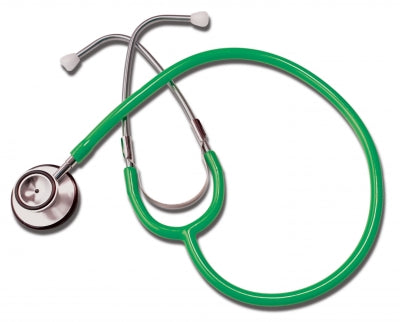 Graham-Field Dual Head Stethoscope  Dual Head Stethoscope - Green
